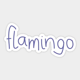 Flamingo Sticker